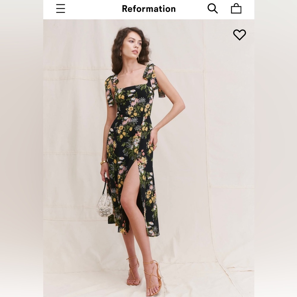 NWT Reformation Twilight Dress Sicilia, size0